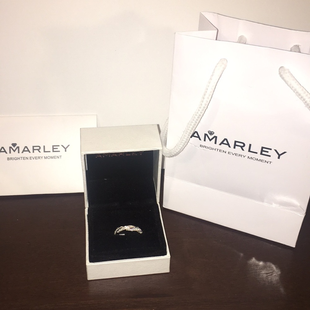 ⚡️CLEARANCE⚡️Sterling 925 twisted promise ring✨
